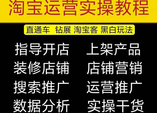 2023淘宝开店教程0基础到高级全套视频网店电商运营培训教学课程-风淘社