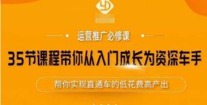 35节课程带你从入门成长为资深车手,让系统学习直通车成为可能,帮你实现直通车的低花费高产出-风淘社