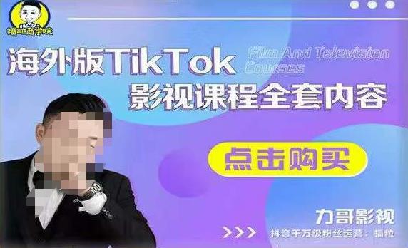 海外TikTok影视课程全套，从搭建渠道，到如何正确使用账号，到未来的变现渠道等-风淘社