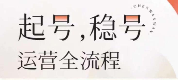 婉婉-起号稳号运营全流程,解决从小白到进阶所有运营知识,帮助解决账号所有运营难题-风淘社