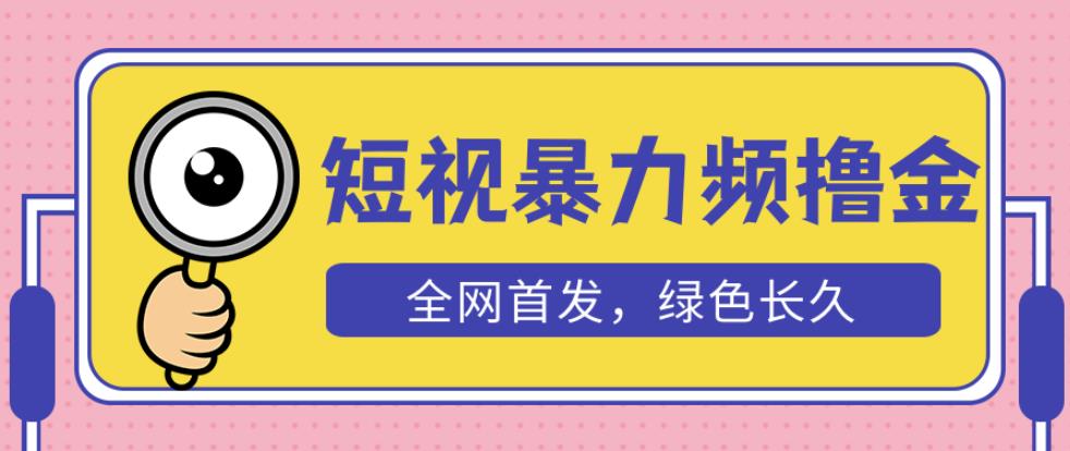 外面收费1680的短视频暴力撸金，日入300+长期可做，赠自动收款平台-风淘社
