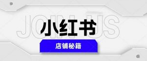 小红书店铺秘籍，最简单教学，最快速爆单，日入1000+-风淘社