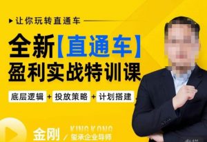 玺承·全新直通车盈利实战特训课,从底层逻辑详细拆解,从底层,策略到搭建,让你玩转直通车-风淘社