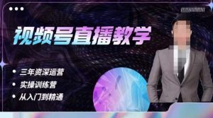 杨sir·视频号直播运营教学,视频号直播流量的底层逻辑,解决直播间没流量,不开单的窘境-风淘社