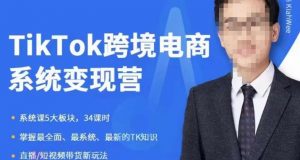 嘉伟5月新课《TiKToK跨境电商变现营》跨境电商系统传授TikTok玩法,从小白到高手,真正的电商实战课程-风淘社