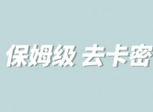 全网最细0基础MT保姆级完虐卡密教程系列,菜鸡小白从去卡密入门到大佬-风淘社