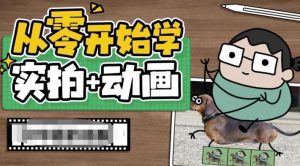 从零开始学实拍加动画,实拍加动画创意教程-风淘社