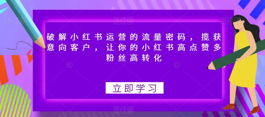 破解小红书运营的流量密码，揽获意向客户，让你的小红书高点赞多粉丝高转化-风淘社