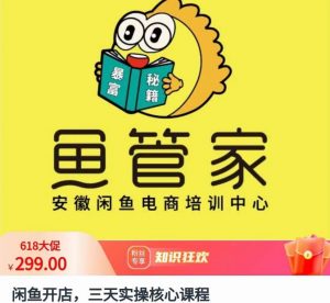 闲鱼开店,三天实操核心课程,一边观看,一边实操,没有废话,没有套路-风淘社