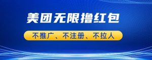 美团商家无限撸金-不注册不拉人不推广,只要有时间一天100单也可以【揭秘】-风淘社