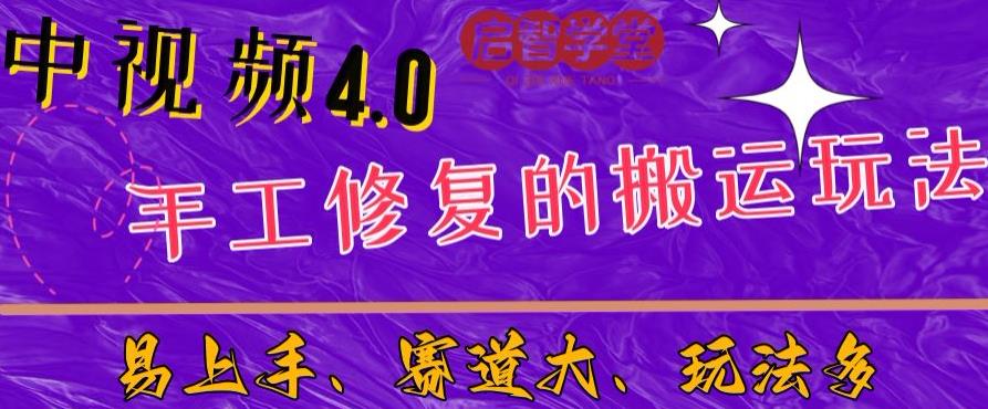 中视频4.0赛道：新手福音，一小时制作，三天过计划，7天看效果【揭秘】-风淘社