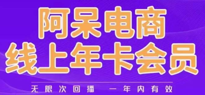 阿呆电商线上年会员，阿呆电商干货分享（更新中）-风淘社