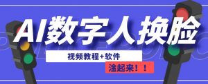 AI数字人换脸,可做直播,简单操作,有手就能学会(教程+软件)-风淘社