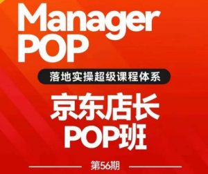 搜索书生POP店长私家班培训录播课56期7月课,京东搜推与爆款打造技巧,站内外广告高ROI投放打法-风淘社