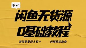 独家闲鱼无货源详细玩法,简简单单日八百+,长期稳定副业【揭秘】-风淘社