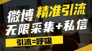 微博最新引流技术，软件提供博文评论采集+私信实现精准引流【揭秘】-风淘社
