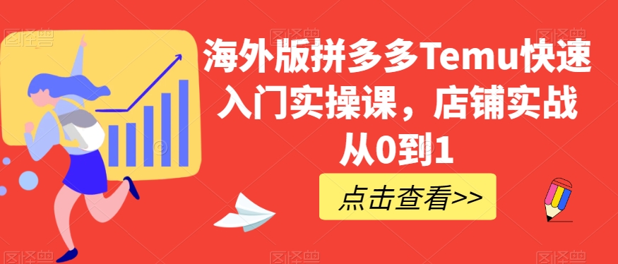 海外版拼多多Temu快速入门实操课,店铺实战从0到1-风淘社
