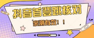 【亲测有效】抖音首登跳核对方法,抓住机会,谁也不知道口子什么时候关-风淘社