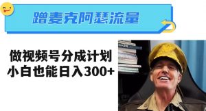 蹭麦克阿瑟热点,做视频号分成计划,小白三分钟一条日入300+【揭秘】-风淘社