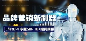 品牌营销新利器:ChatGPT专属SOP,70+提问模板【文档】-风淘社