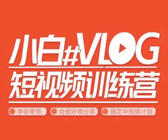 小呆说视–小白VLOG短视频训练营,学会带货、好物、直播、中视频-风淘社