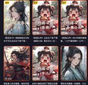 外面卖399元mj软件ai绘图项目,含剪辑,特效,文案,账号运营等-风淘社