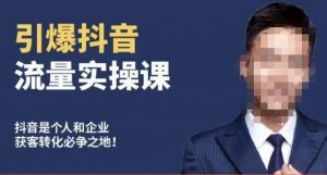 博商南小尧·引爆抖音流量实操课,手把手教你从0-1打造爆款抖音账号-风淘社