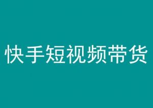 快手短视频带货,操作简单易上手,人人都可操作的长期稳定项目!-风淘社