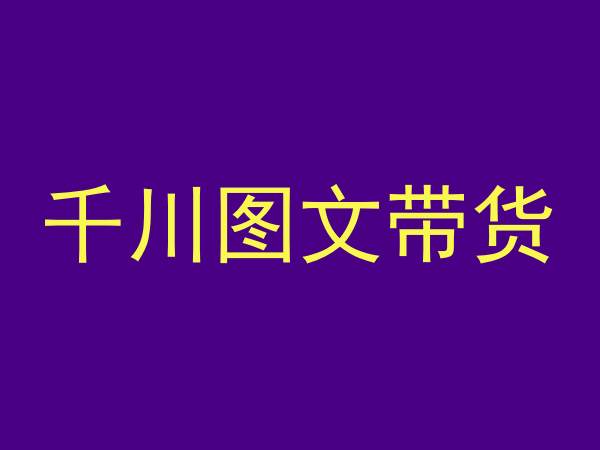 千川图文带货,测品+认知+实操+学员问题,抖音千川教程投放教程-风淘社