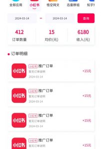黑科技玩法之：小红书拉新，小白也能日入300元【操作视频教程+黑科技工具】【揭秘】-风淘社