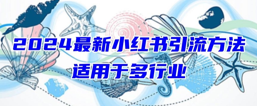 2024最新小红书引流,适用于任何行业,小白也可以轻松的打粉【揭秘】-风淘社