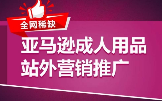 亚马逊成人用品站外营销推广,成人用品新品推广方案,助力打造类目爆款-风淘社