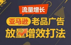 流量增长 亚马逊老品广告放量增效打法,短期内广告销量翻倍-风淘社