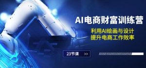 AI电商-财富训练营：利用AI绘画与设计，提升电商工作效率(23节课)-风淘社