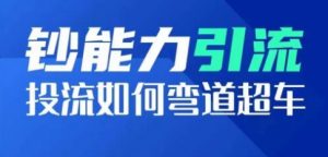 钞能力引流:投流如何弯道超车,投流系数及增长方法,创造爆款短视频-风淘社