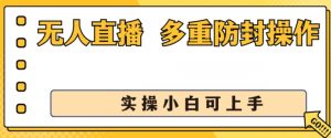无人直播美女舞团2.0,不封号日入1k+,多重防封操作, 实操小白可上手【揭秘】-风淘社