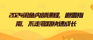 2024闲鱼内部课程，避雷指南，不走弯路快速成长-风淘社