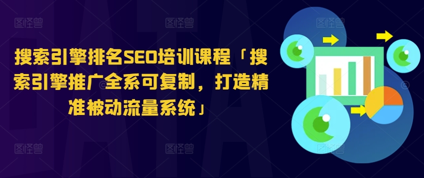 搜索引擎排名SEO培训课程「搜索引擎推广全系可复制,打造精准被动流量系统」-风淘社