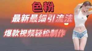 se粉最新最细引流法,七天螺旋起号法,爆款视频轻松制作【揭秘】-风淘社