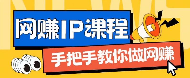ip合伙人打造1.0,从0到1教你做网创,实现月入过万【揭秘】-风淘社