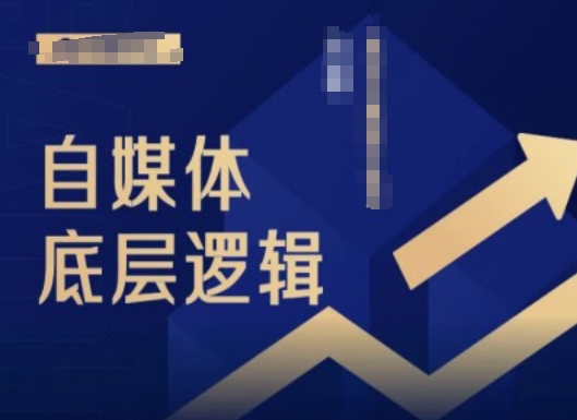2024自媒体底层逻辑录播课,自媒体小白必看-风淘社