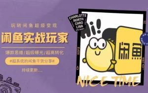 从0到1系统玩转闲鱼变现，教你核心选品思维，提升产品曝光及转化率-风淘社