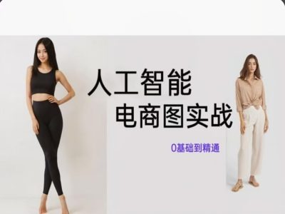 人工智能SD电商图实战,ai绘图0基础到精通-风淘社