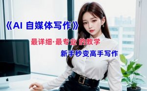 AI自媒体文章创作全网最详细教程,新手秒变写作高手,多方位发展-风淘社