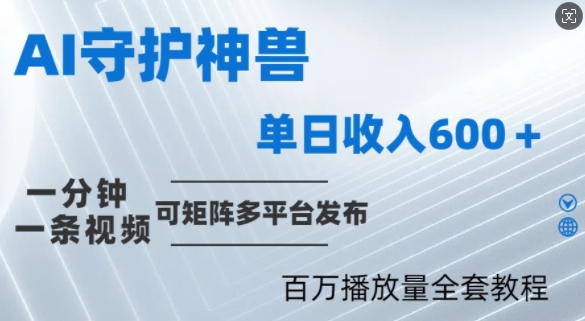 制作各省守护神,100多W播放量的视频只需要1分钟就能完成【揭秘】-风淘社