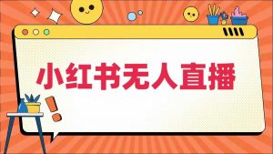 小红书无人直播,最新小红书无人、半无人、全域电商-风淘社