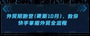 外贸陪跑营(更新10月),教你快手掌握外贸全流程-风淘社