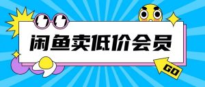 外面收费998的闲鱼低价充值会员搬砖玩法号称日入200+-风淘社