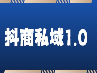 抖商服务私域1.0,抖音引流获客详细教学-风淘社