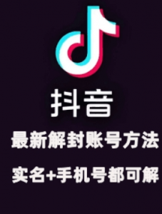 2024年11月抖音最新解封账号方法+解实名 自己真实实操已解2个号-风淘社